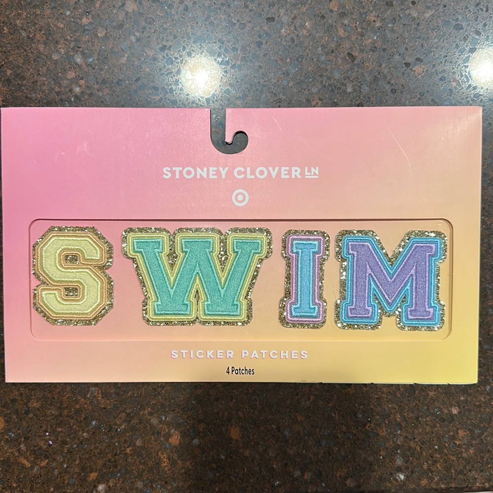 Stoney clover lane sticker SWIM patches!!